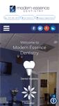 Mobile Screenshot of modernessencedentistry.com